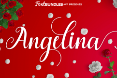 Angelina Script Product Image 1