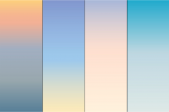 Gradient Sky Backgrounds Product Image 4