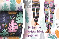 Tropical Cutouts Patterns Set Product Image 4