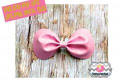 6 Styles Pinch Center Hair bow Template Bundle Product Image 7