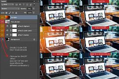 MacBook Screen Mock-Up / 21 PSD  Product Image 26