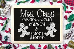 Christmas SVG Cut File - Gingerbread Bakery SVG DXF PNG EPS Product Image 4