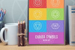 Chakra Symbols and Patterns Vector Product Image 7