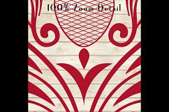 100 Damask Clip Arts, Antique, Wedding, Ornament, Floral Product Image 5