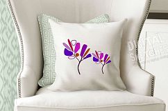 Tree Applique Machine Embroidery Design 3 Sizes Product Image 2