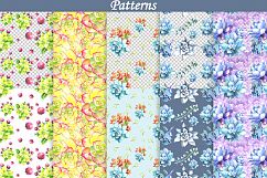 Watercolor Succulents Clip Art Set Product Image 6