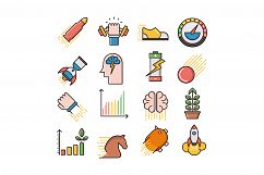 Performance icons set Product Image 1