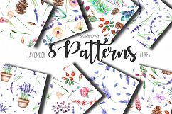 Forest and lavender Patterns Product Image 1