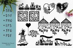 OVER 30 DESIGNS! Kids &amp; Baby Mega Bundle - SVG DXF PNG EPS Product Image 4