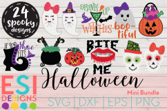 Halloween Designs Mini Bundle - SVG DXF EPS &amp; PNG Product Image 1