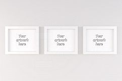 3 minimal white frame room mock ups Product Image 1