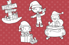 Santa&#039;s Workshop Digital Stamps Product Image 3