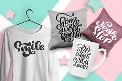 Positive greeting quotes and flourish Product Image 3