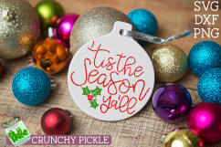 Tis the Season Ya&#039;ll Christmas SVG Product Image 1