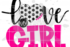 Love My Girl - Soccer SVG Product Image 3