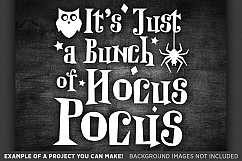 It&#039;s Just A Bunch Of Hocus Pocus Svg File - 4039 Product Image 3