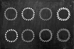 Chalkboard Floral Design Kit, AI PNG Product Image 7