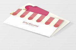 Ice Cream Business Card Template Product Image 2