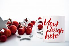 Christmas mug mock-up bundle - 8 jpeg mockups Product Image 6
