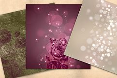 Garden Glimmer Digital Paper Product Image 2