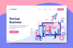 12 Business and Development Illustration for Landing Page Product Image 5