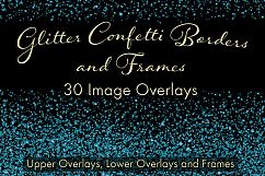 Glitter Confetti Borders and Frames Product Image 1