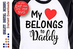 Daddy svg files Heart Svg Birthday father Dad svg Grandpa Product Image 1