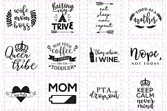 Mom Life SVG Cut File Bundle Product Image 2