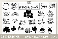 St. Patrick&#039;s Day SVG Bundle - MB18 Product Image 1