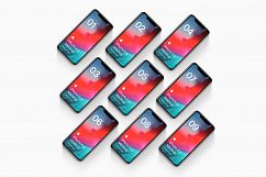 iPhone XS 20 Mockups Scenes 5K - PSD Product Image 17