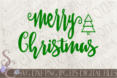 Merry Christmas with Tree Product Image 1