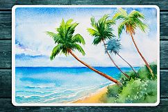 Seascapes 2. Watercolor set. Product Image 6