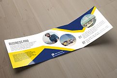 Professional Square Business Trifold Brochure Product Image 4