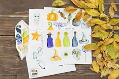 HALLOWEEN WATERCOLOR COLLECTION Product Image 5