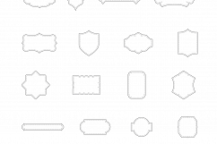 Vintage Frames, Labels, Badges Product Image 7