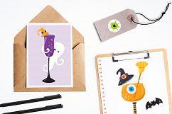 Halloween Cocktails graphics and illustrations Product Image 4