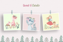 Scandinavian Fairy Tale Illustration Set Product Image 6