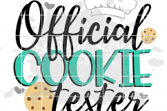 Official Cookie Baker - Tester SVG Product Image 5