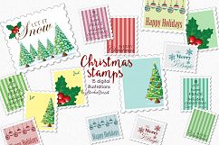 Christmas Super Bundle of Patterns and Illustrations Product Image 13