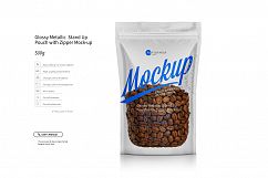 Stand Up Pouch with Zipper Mockup Set Product Image 18