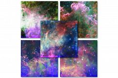 Watercolor Galaxy Background Pack Product Image 2