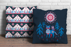Northern tale. Arctic animals in Tribal style. Product Image 4