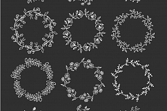12 wreaths for design EPS &amp; PNG Product Image 3