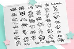 Positive greeting quotes and flourish Product Image 7