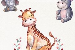 Watercolor Cute Animals Product Image 3
