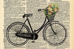 Vintage Dictionary Art Print Collection - 24 Art Prints Product Image 3