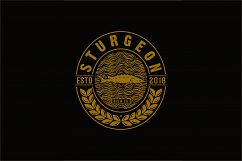 Sturgeon Vintage Logo Pack Product Image 6