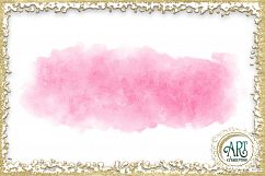 Brush Strokes in American Pink Glitter - Digital Clipart 24 of beautiful PNG files Product Image 3