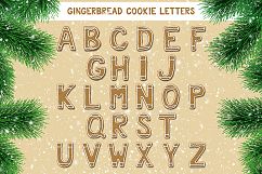 Gingerbread Cookie Letters + Bonus Product Image 2