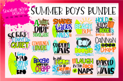 Summer Boys SVG Bundle Product Image 1